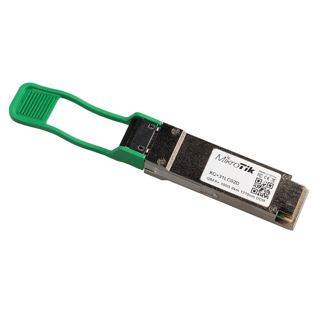 Módulo SFP Mikrotik XQ+31LC02D, Mono-modo, Dual LC UPC, Hasta 2km.
