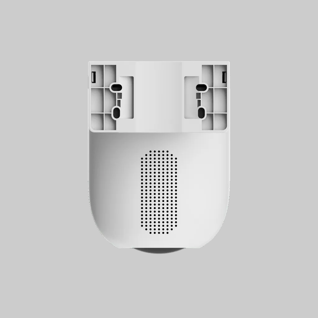 detalle de conexion y soporte de camara ezviz wifi exterior para instalacion segura en exterior