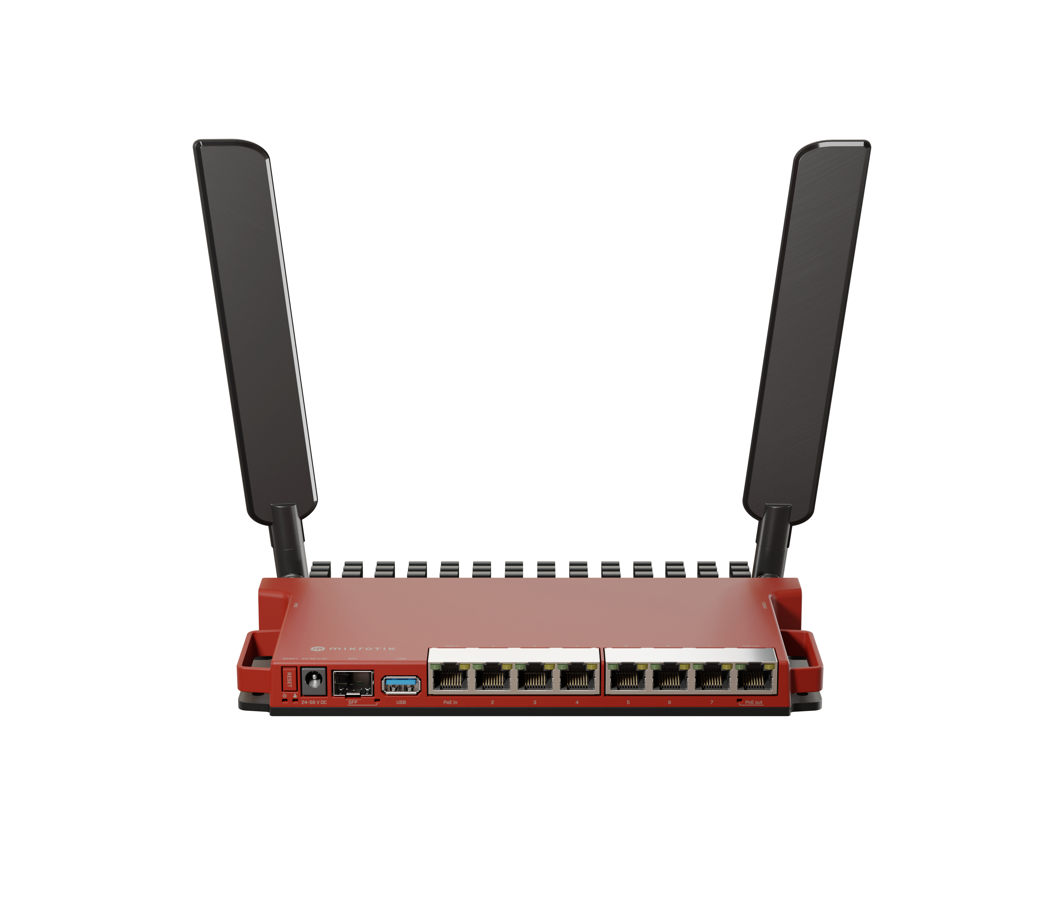 Router Wi-Fi Mikrotik L009UiGS-2HaxD-IN, 8 Eth Gb 1 Sfp Routeros v7, Lic nivel 5, Wi-Fi 6,