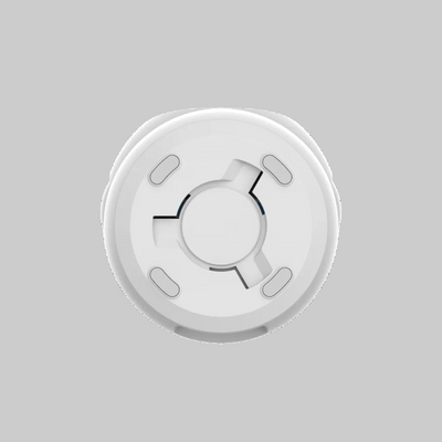 base inferior cámara wifi EZVIZ con ranura de montaje y soporte estable para instalación en techo o pared