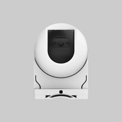 camara wifi exterior ezviz vista trasera con sistema de montaje y carcasa resistente para intemperie