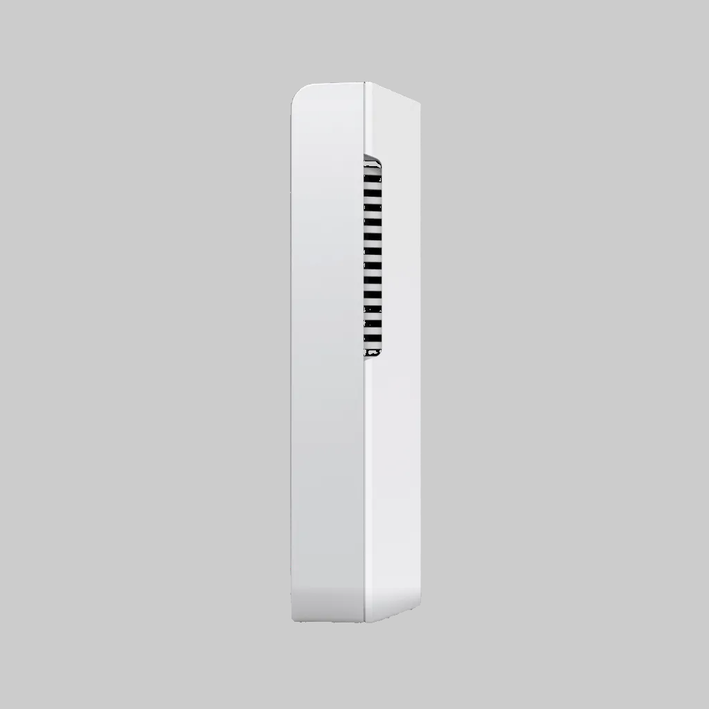 u7 pro wall perfil lateral delgado access point unifi de pared blanco para red empresarial estable