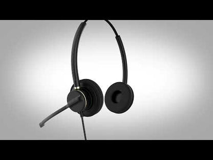Diadema Binaural Addasound CRYSTAL SR2732, Con Control Mute y Vol, USB