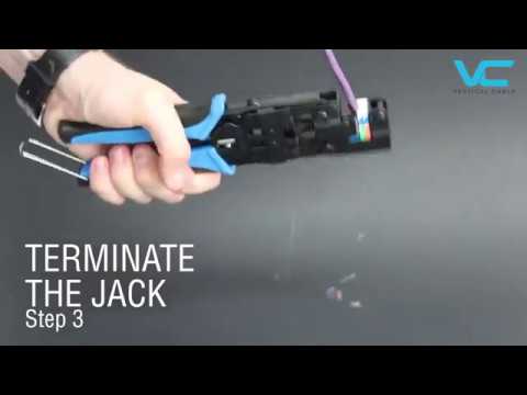Cargar video: Pinzas para remate de jacks I-Punch Vertical Cable 078-2150